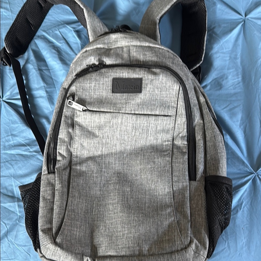 Gray Backpack